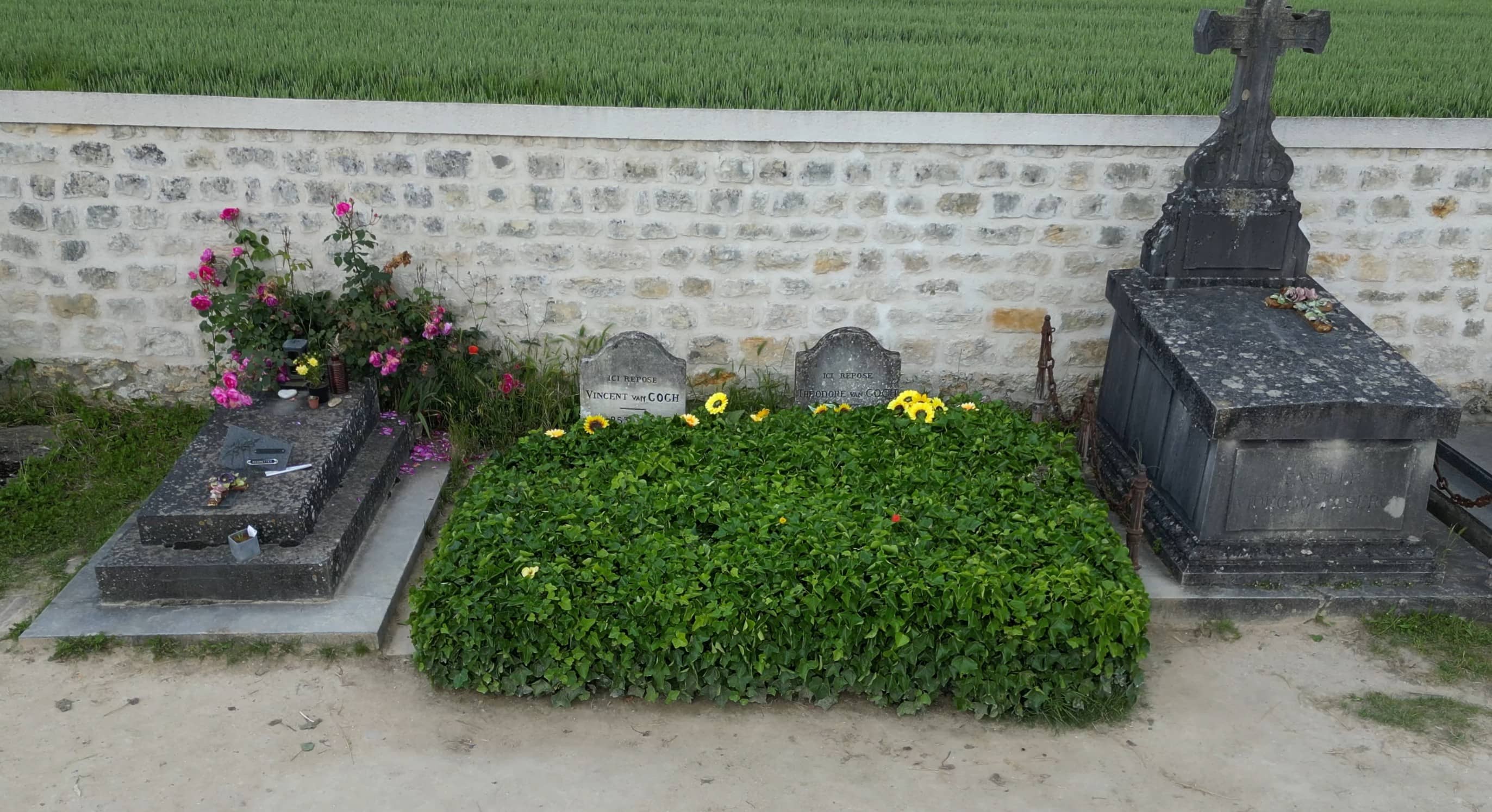 Tombe de Vincent Van Gogh à Auvers sur Oise